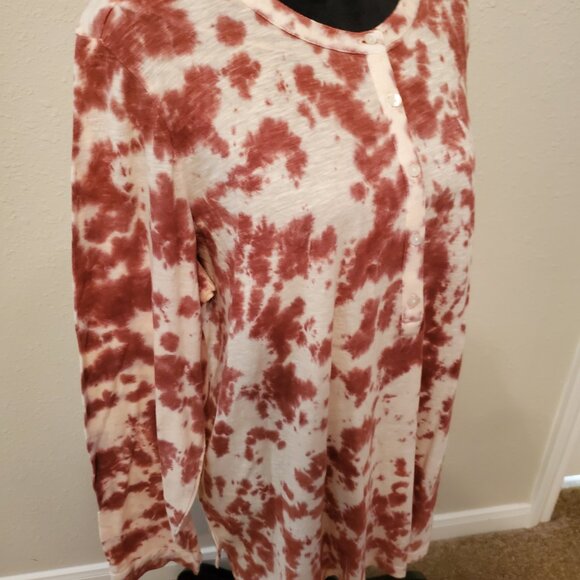Style & Con.. Vintage long sleeve garment Tie Dye 100% soft cotton. Size 2X. - Picture 4 of 12